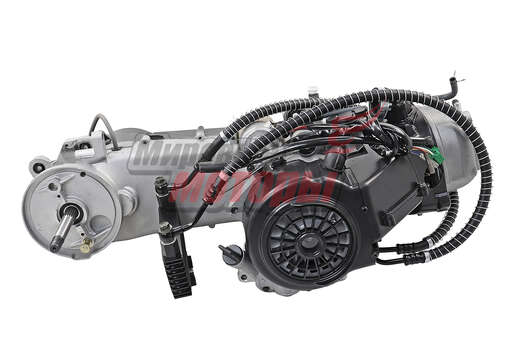 Изображение для Двигатель 161QMK (GY6) 170см3 (эл.стартер,масляный радиатор,патрубки,кикстартер)