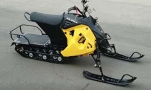 Изображение для Снегоход (машинокомплект) ЛИДЕР-АЛЬФА-3 (двигатель LIFAN KP460E 20 лс)