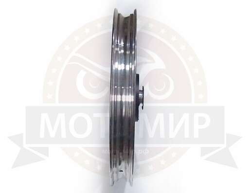 Изображение для Обод 17" задний литой, барабан. тормоз 1,6-17  Альфа, FORESTER STREET черный (НАБОР)