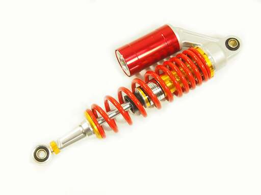 Изображение для Амортизатор задний (L-340mm, D1-12mm, H1-20mm, D2-10mm, H2-20mm) Альфа,Дельта, Zodiak прем, с бачком