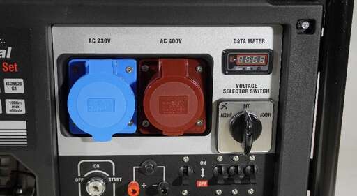 Изображение для Генератор Loncin LC10000D-AS, 3-х фазный (с мощностью без ограничений при 1-но и 3-х фазном режиме)