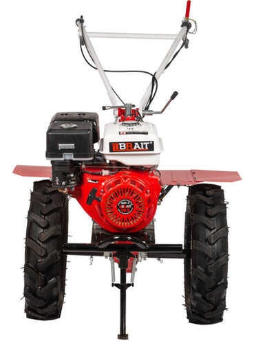 Изображение для Мотоблок  бензиновый Brait BR-135GFPRO (18.5 лс, пониженная скорость, 3 вперед/1 назад, колеса 6Х12)