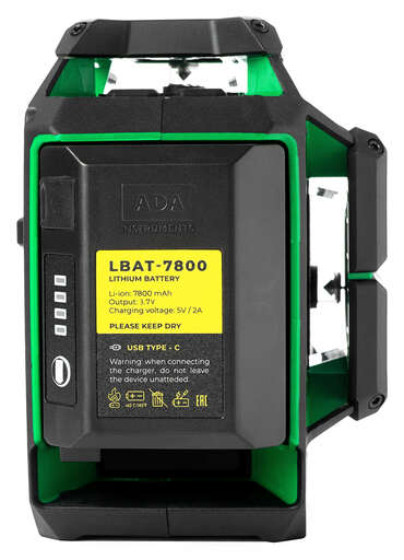 Изображение для Лазерный уровень ADA LaserTANK 3-360 GREEN Basic Edition