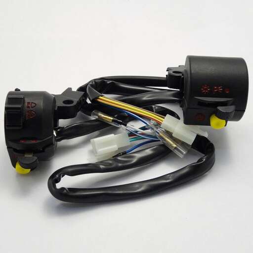 Изображение для Переключатель FLASH, левый+правый, черный (НАБОР)