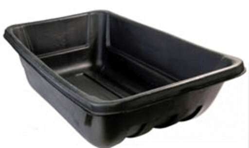 Изображение для Корыто для бокового прицепа СКАУТ 1-3 (сани-волокуши 1200 с накладками и демпфером (1,2х0,68х0,21))