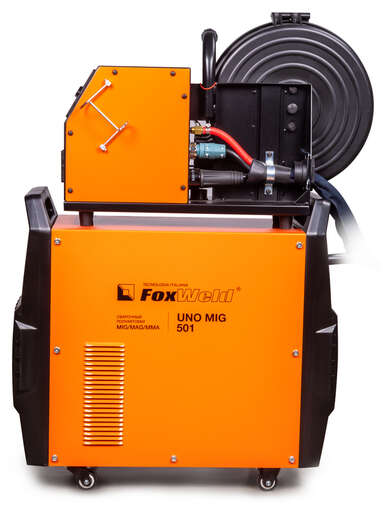 Изображение для Сварочный полуавтомат Foxweld UNO MIG 501(трехфазный, MMA/MIG-MAG/TIG LIFT)