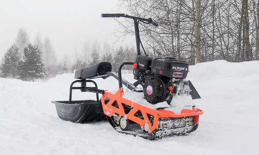 Изображение для Мотобуксировщик компактный Лидер Белка (Lifan 6.5 лс)