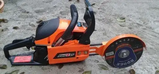 Изображение для Насадка-бензорез (мотоболгарка) к китайской бензопиле 4518,4520,5218,5220 (Ø круга - 150 мм)