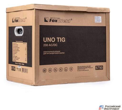 Изображение для Аппарат аргонодуговой сварки Foxweld UNO TIG 200 AC/DC (MMA/TIG)