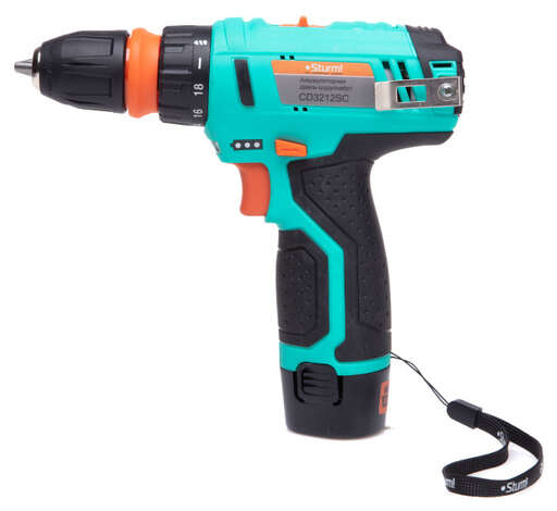 Изображение для Аккумуляторный шуруповерт Sturm! CD3212SC
