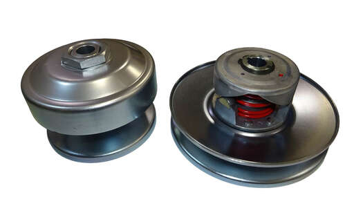 Изображение для Вариатор TAV2 40, на вал 19, в комплекте 2 шкива, КЛИНОВОЙ (вариатор-19.05мм, ведомый диск -19.05мм)