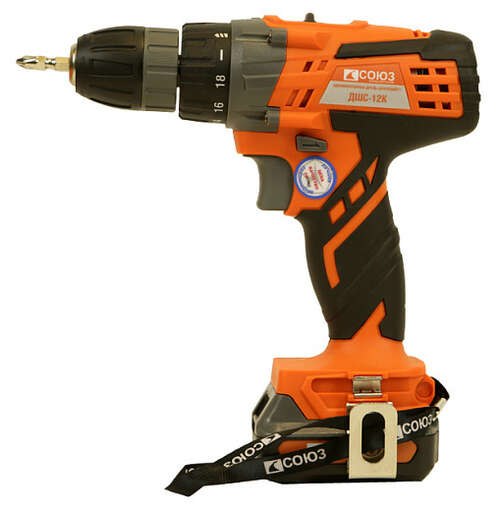 Изображение для Аккумуляторный шуруповерт СОЮЗ ДШС-12К