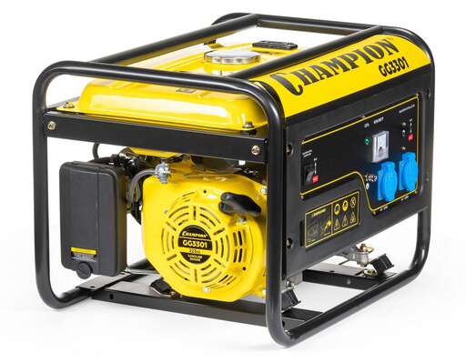 Изображение для Бензиновый генератор CHAMPION GG3301 (3.1 кВт)