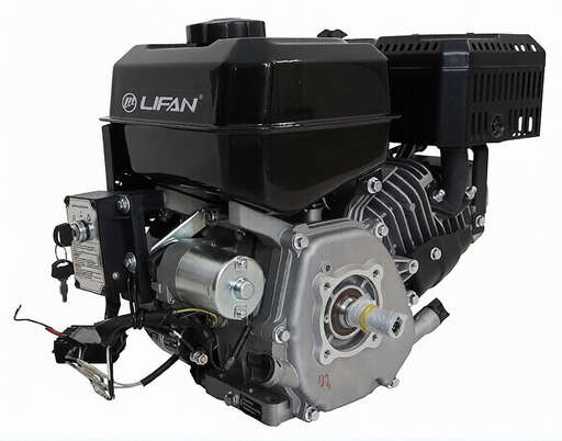 Изображение для Двигатель Lifan  KP270E D20 7A (10 лс, электростартер, катушка освещения 7А, вал 20 мм)