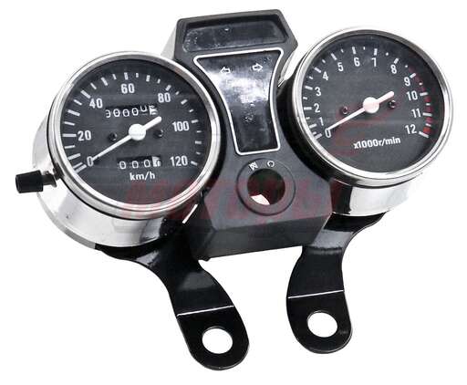 Изображение для Щиток приборов Alpha круглый с тахометром электронным