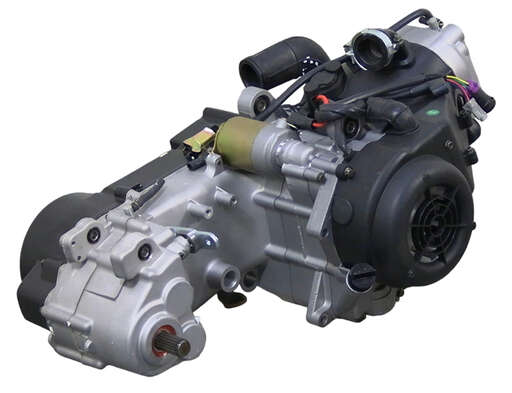 Изображение для Двигатель АТВ 4х такт. 180 см3 161QML (GY6-180) эл.стартер, 24 шлц, БЕЗ КИКСТАРТЕРА