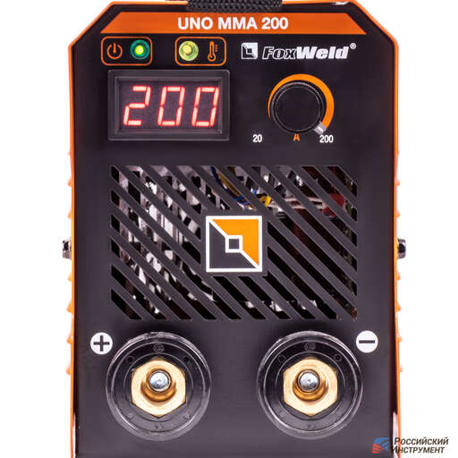 Изображение для Сварочный инверторный аппарат Foxweld UNO MMA 200 (MMA) 