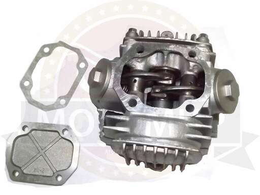 Изображение для Головка цилиндра "Альфа, Zodiak" в сборе 50 мм (100 см3) (клапана, распр., коромысло и т.д.) (ГБЦ)