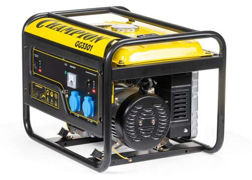 Изображение для Бензиновый генератор CHAMPION GG3301 (3.1 кВт)