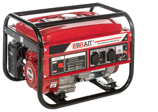 Изображение для Бензиновый генератор Brait 6500-CU (6.5 кВт, медная обмотка)