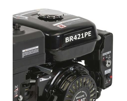 Изображение для Двигатель Brait BR421PE (15 лс, 25 мм, электростартер)