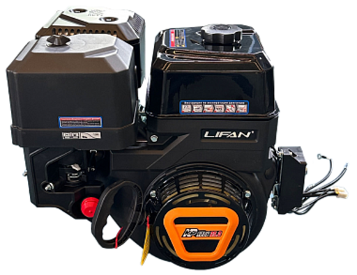 Изображение для Двигатель Lifan KP520E 3А (25 лс, 25 мм, электростартер, катушка освещения 3А)