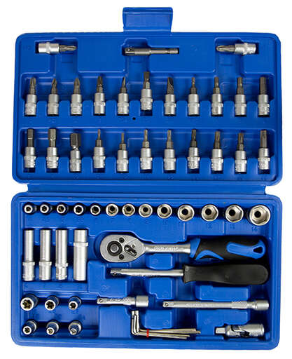 Изображение для Набор инструментов для автомобиля 58 предметов СОЮЗ