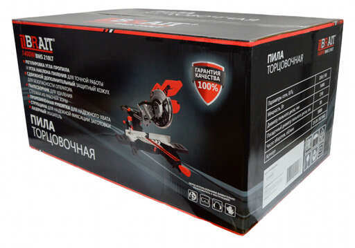 Изображение для Пила торцовочная Brait BMS 210LT (1.4 кВт) 