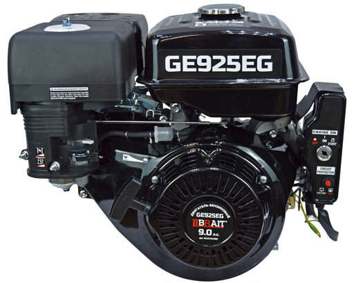 Изображение для Двигатель бензиновый  Brait GE925EG (9 лс, шлицевой вал, разболтовка 80х80, 25 мм)