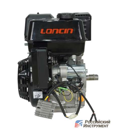 Изображение для Двигатель Loncin G390FD 5А (13 лс, ∅ 25 мм, электростартер, катушка освещения 5А)