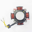 Миниатюра — Комплект электрооборудования для двигателей с электростартером KP420E, KP460E, KP500E для установки катушки 18А (маховик, выпрямитель, катушка)