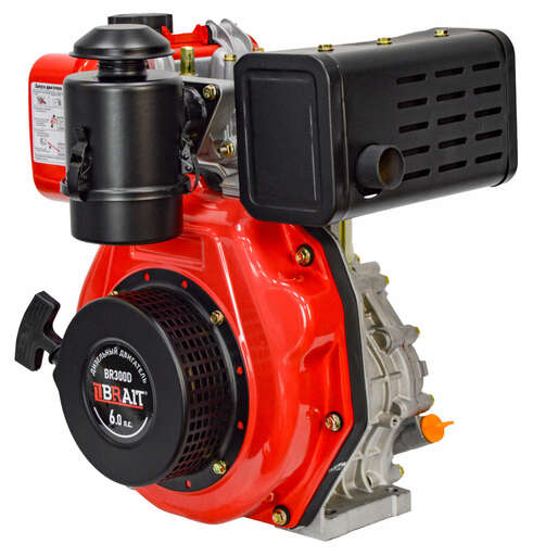 Изображение для Двигатель дизельный Brait BR300D (6 лс, 25 мм)