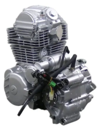 Двигатель ATV 4х такт. 250 см3 165FMM (CBB250) Zongshen, 4+1 рверс, в сборе (Механик 2)