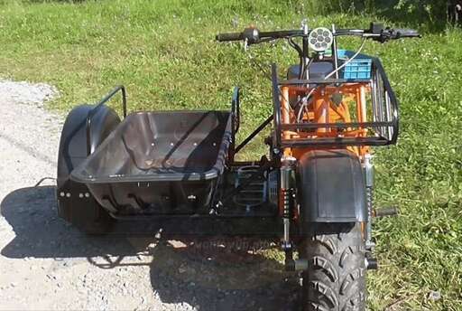 Изображение для Прицеп боковой для мотоциклов СКАУТ-3 (без корыта С ПОДВЕСКОЙ (Невозможна регистрация в ГИБДД)