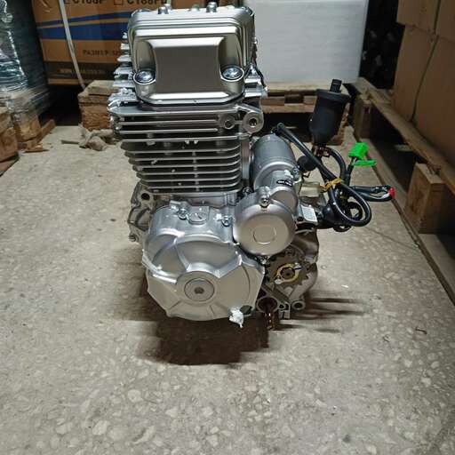 Изображение для Двигатель 4т. 250 см3 172FMМ-6  ZONGSHEN CB250-R (воздушное охлаждение) 5МКПП, кик+эл.старт