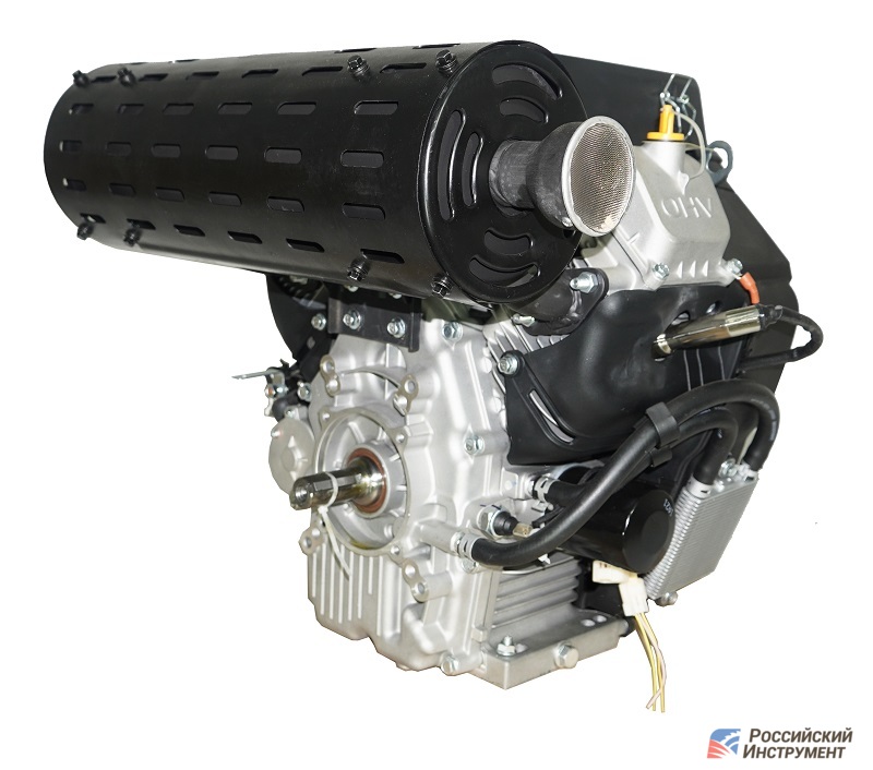 Двигатель Loncin H765i 20А (30 лс, 25 мм, инжекторный, ручной стартер .