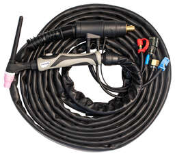 Изображение для Горелка TIG 450 8m WC HFL 50MMQ ,2pin, газ 3/8G, вода б/р (Аврора)