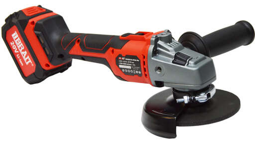 Изображение для МШУ аккумуляторная Brait BCAG20/125-4PUBL PRO (Li-ion,20В,емкость аккум. 4.0Ач, З/У 2.4А, 2500-11500об/мин,плав.пуск) 