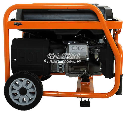 Изображение для Генератор Lifan 6500EA Lite (5.5 кВт, электростартер)