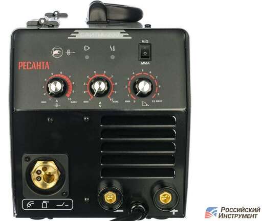 Изображение для Сварочный полуавтомат Ресанта САИПА-200 (MMA/MIG-MAG)