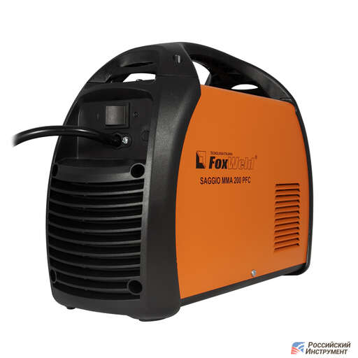 Изображение для Сварочный инверторный аппарат Foxweld SAGGIO MMA 200 PFC (MMA/TIG LIFT)