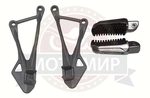 Изображение для Подножка пассажира X-MOTOS 250 (левая+правая) с кронштейном (FIG.12-3,4,10,11,12,13,14,15,16,,32,39)