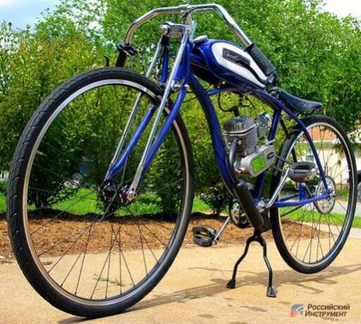 Изображение для Двигатель велосипедный F50 (2.3 лс, полный комплект для установки)