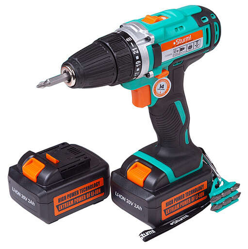 Изображение для Аккумуляторный шуруповерт Sturm! CD3220L