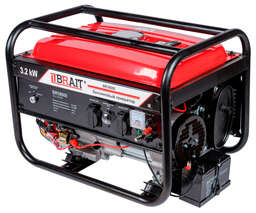 Изображение для Бензиновый генератор Brait BR-3800AL(E) (3.2 кВт, электростартер) 