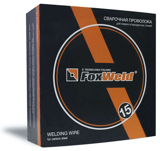 Изображение для Сварочная проволока полированная Foxweld AL SI 5 (15 кг,1.2 мм)