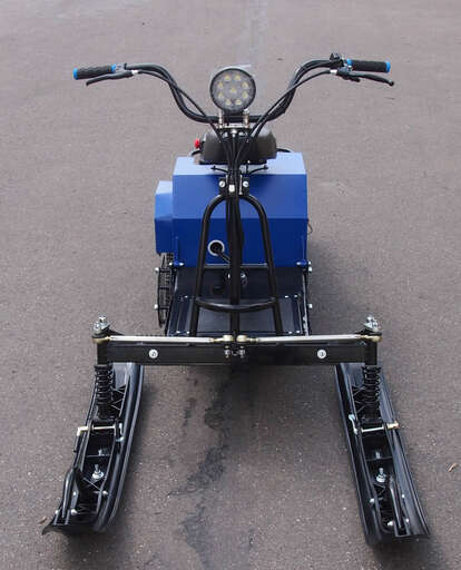 Изображение для Мотобуксировщик компактный с лыжным модулем ЛИДЕР-ДЕЛЬТА-2 (9 лс, фара)