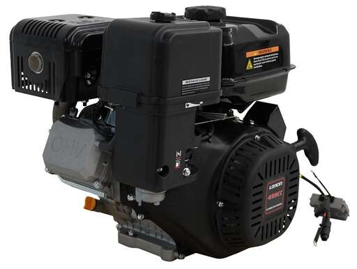 Изображение для Двигатель Loncin G500FD (A type) D25 7A (22 лс, электростартер, катушка 7А, 25 мм)