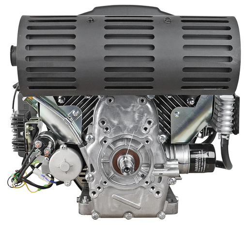 Изображение для Двигатель HEMEN 2V80FE (31 лс, электростартер, ручной стартер, катушка освещения 20А, вал 25 мм)