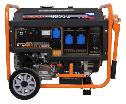 Изображение для Генератор Lifan 5 GF-4 (LF6500E) (5.5 кВт)